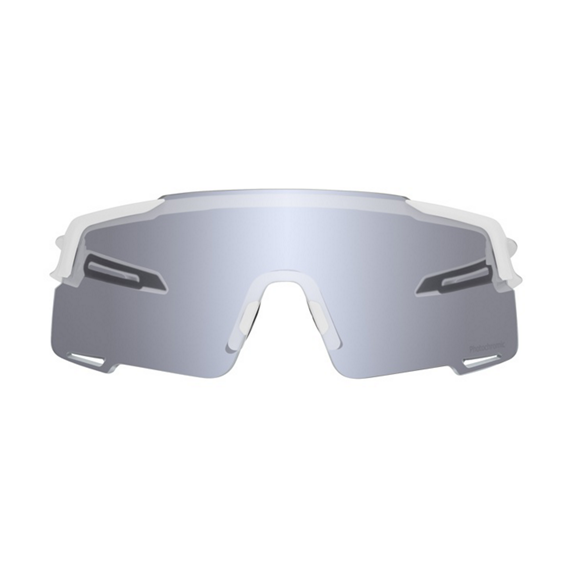 SHIMANO EQUINOX 4 CE-EQNX5 Brille Weiß Matt Photochromatisches Glas Grau