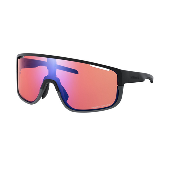 Brille SHIMANO PULSAR 3 Schwarz Matt Glas Ridescape Off Road