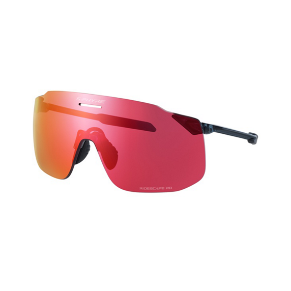 Brille SHIMANO S-PHYRE SL CE-SPSL2 Schwarz Saphir Glas Ridescape Road