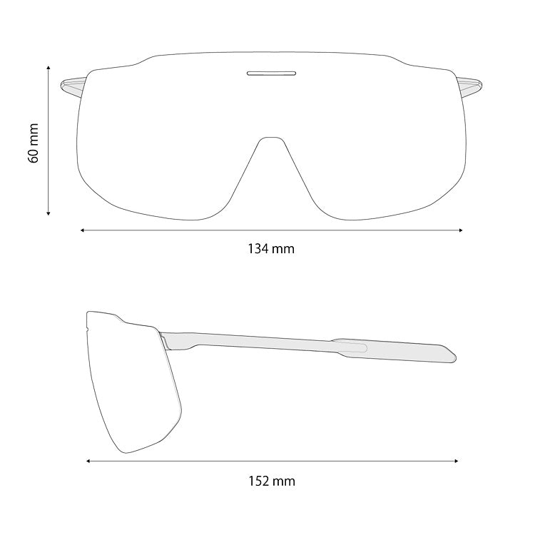 SHIMANO S-PHYRE SL Brille CE-SPSL2 Saphirgelb Ridescape Off Road Glas