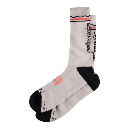 Socken TROY LEE DESIGNS PERFORMANCE CHECKA Grau