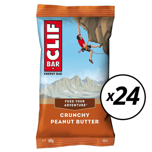 24 Energieriegel CLIF BAR (68g) Erdnussbutter - Kurzes Datum