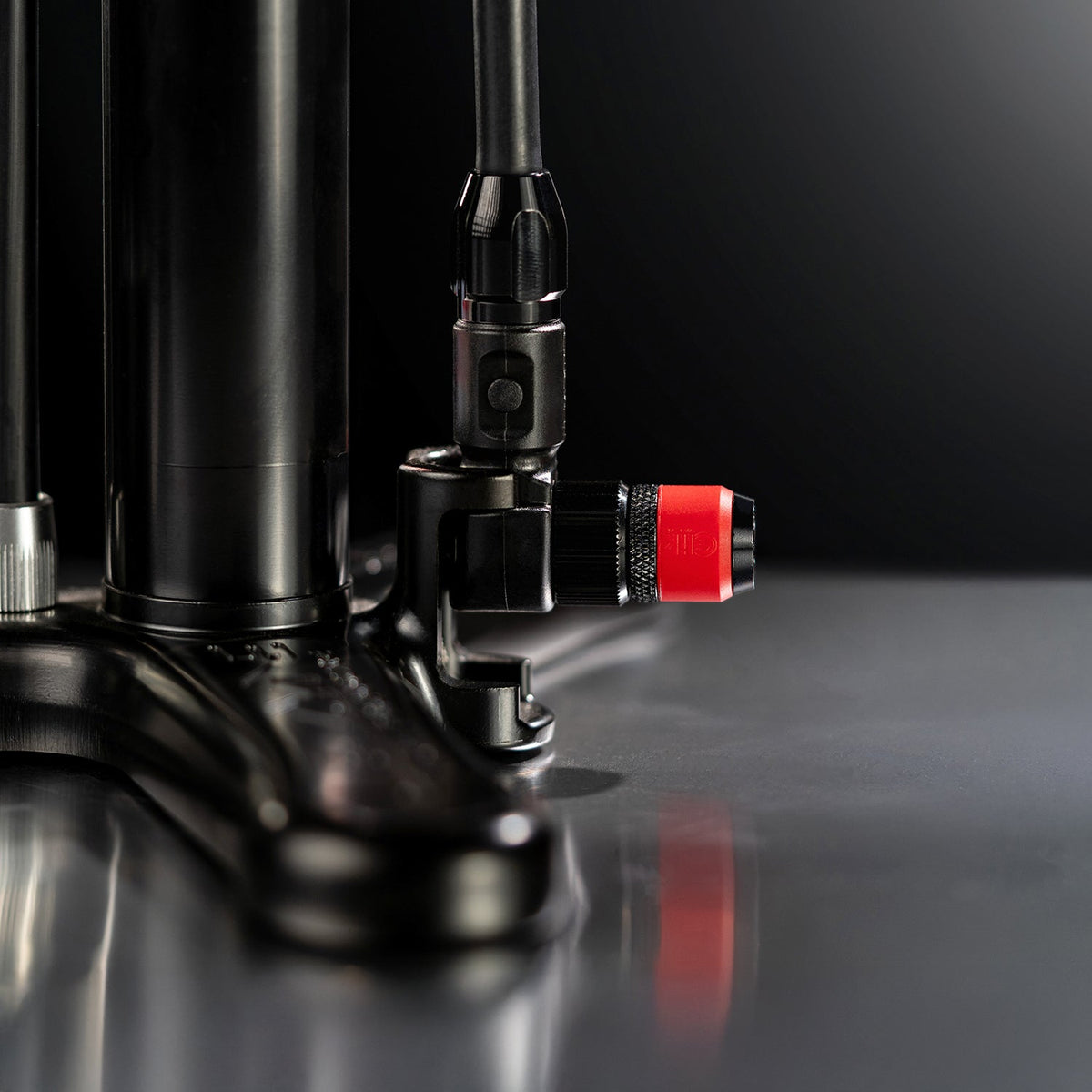 LEZYNE CLIK Chuck Ersatz-Pumpenkopf, Schwarz