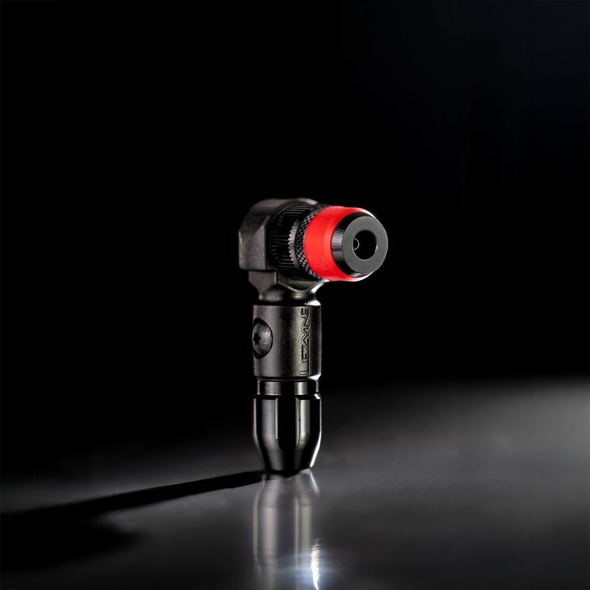 LEZYNE ABS Pro CLIK Chuck Nachrüst-Pumpenkopf, Schwarz