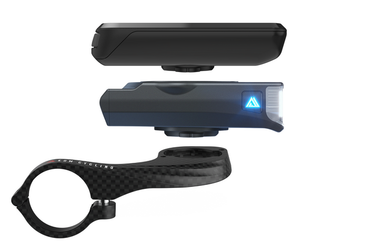 Kleiderbügelhalterung für GPS GARMIN KOM CYCLING Weiß