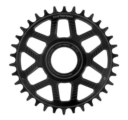 Einfach-Kettenblatt E-THIRTEEN HELIX RACE E-SPEC 11/12V Direct Mount Fazua Ride 60 Schwarz
