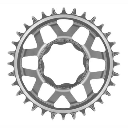 Mono-Kettenblatt E-THIRTEEN HELIX RACE E-SPEC 11/12V Direct Mount TQ HPR50 Silber