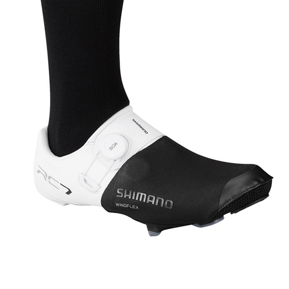 Zehenüberzieher SHIMANO DUAL FIT WINDFLEX Schwarz