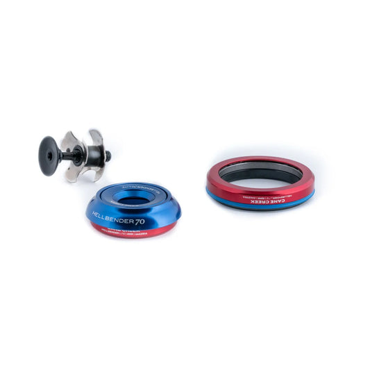 Integrierter konischer Steuersatz CANE CREEK Hellbender 70 Lite 1"1/8-1.5" IS41/IS52 Blau