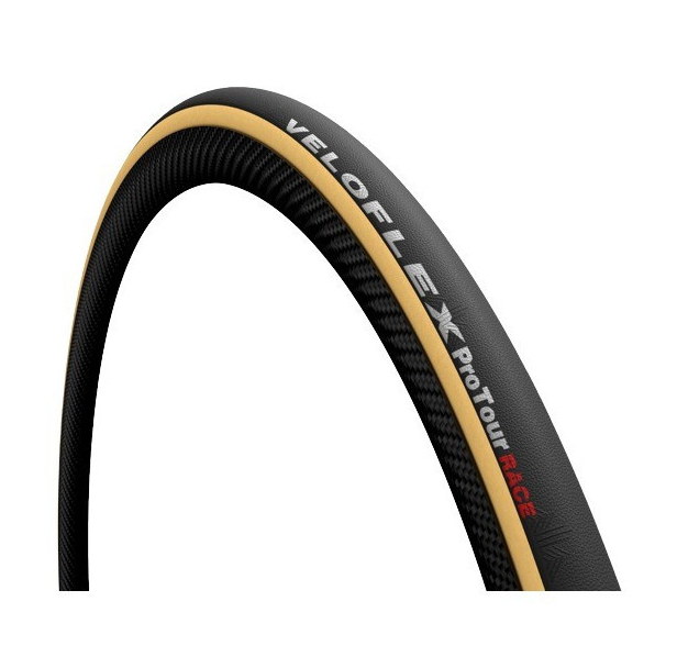 Schlauchreifen VELOFLEX PROTOUR RACE 700x25 Schwarz