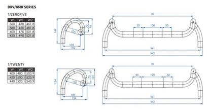 Gravel-Lenker PROFILE DESIGN DRV/GMR Drop 105