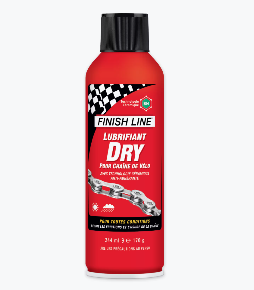 Trockenschmiermittel Finish Line Dry Lube (Teflon) Alle Bedingungen – Aerosol 244 ml