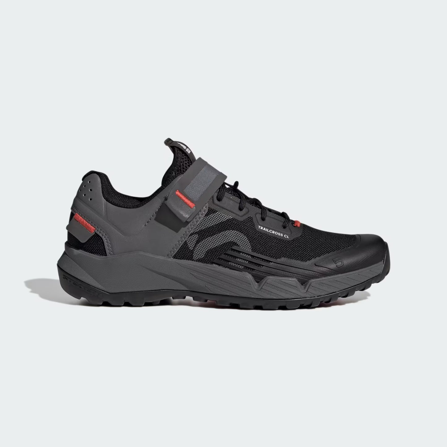 ADIDAS FIVE TEN TRAILCROSS CLIP-IN MTB-Schuhe Schwarz/Grau/Rot