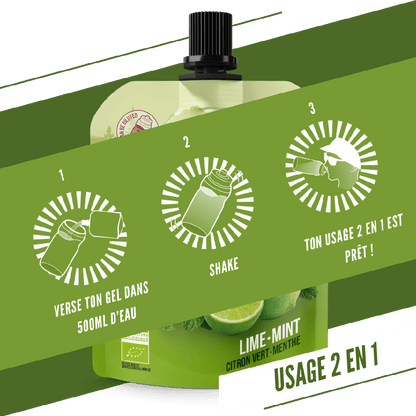 Energiegel BAOUW BIO Limette/Minze (85 g)