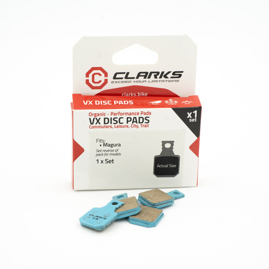 CLARKS Organische Bremsbeläge Magura MT5 MT7