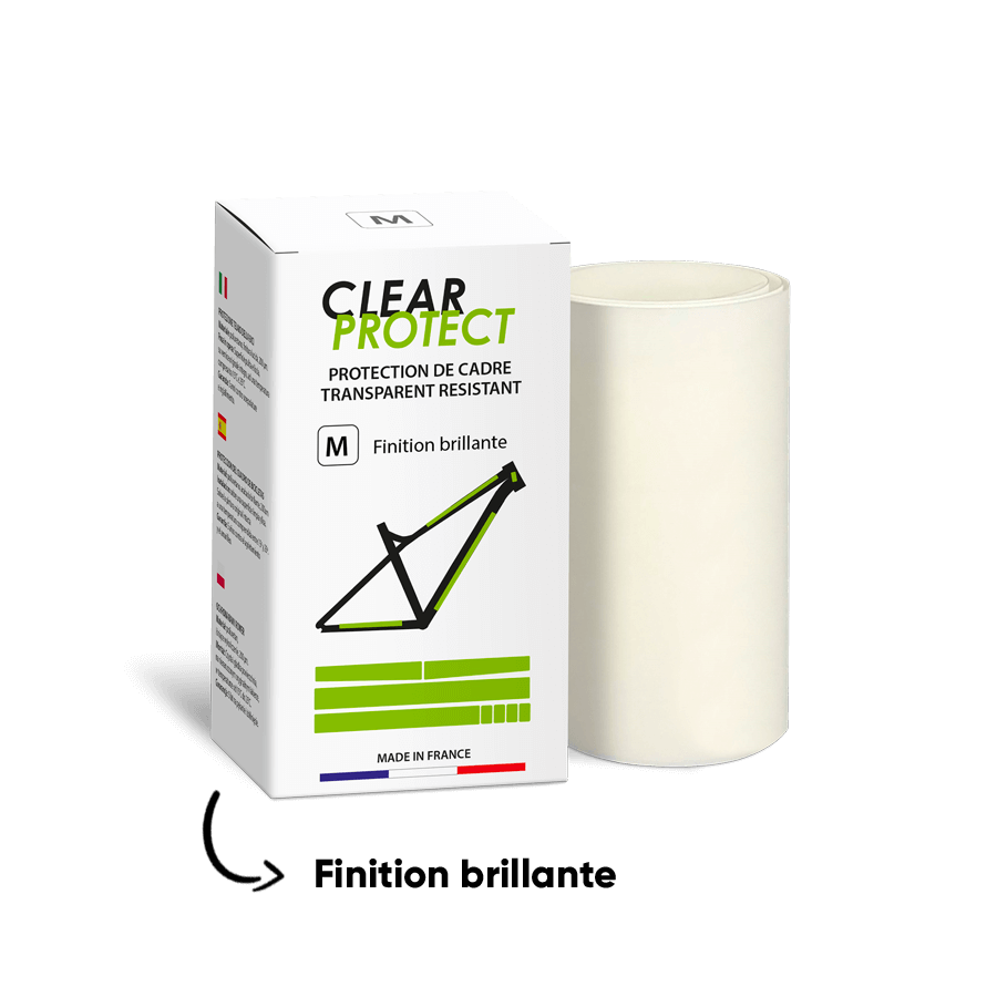 Selbstklebende Schutzfolie für Rahmen CLEARPROTECT PACK M Brilliant