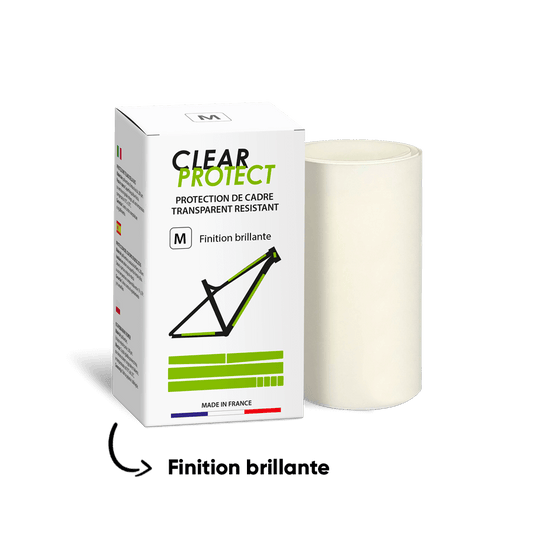 Selbstklebende Schutzfolie für Rahmen CLEARPROTECT PACK M Brilliant