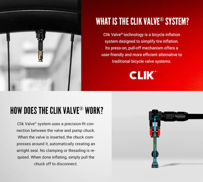 2er-Set Tubeless-Ventile LEZYNE CLIK TLR PRO 44mm
