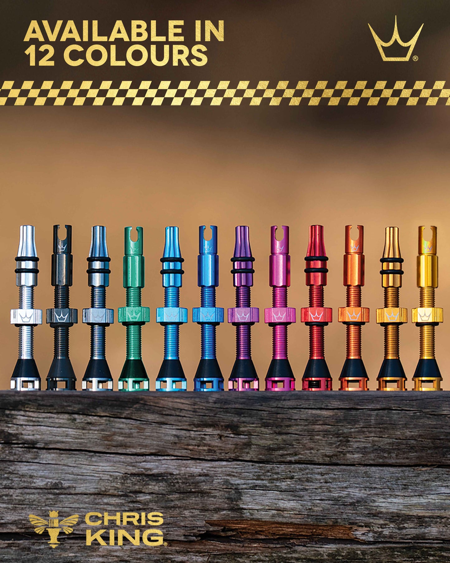 Tubeless-Ventile PEATY'S HOLESHOT FAST FLOW 60mm (x2) Petroleum