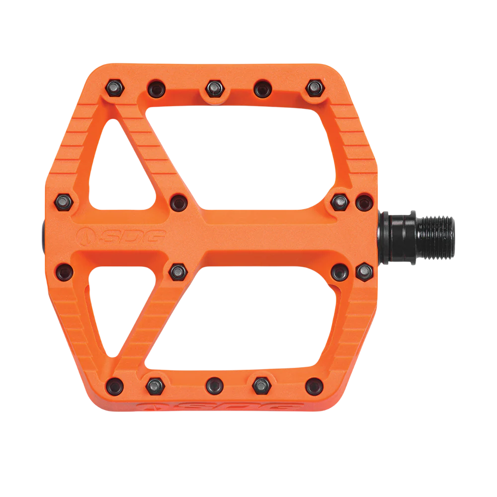 Flache Pedale SDG COMP Composite Orange