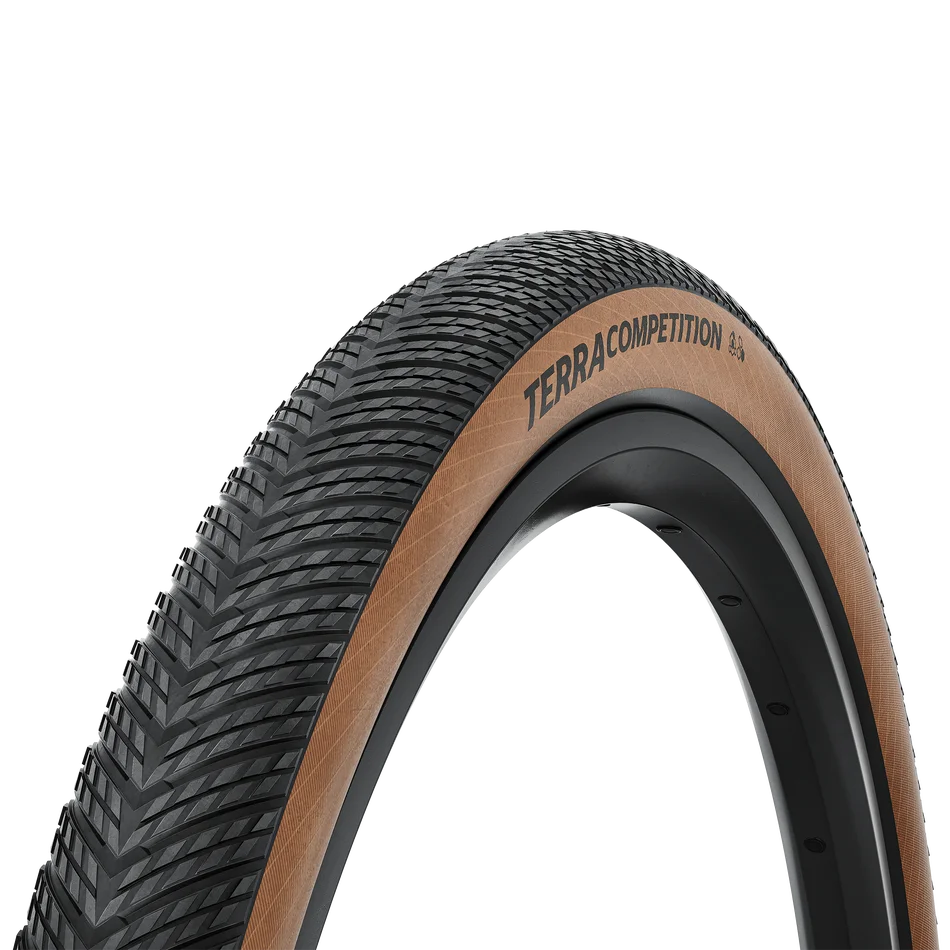 Reifen CONTINENTAL TERRA COMPETITION TRAIL GRIP 700x45c Tubeless Ready Braun