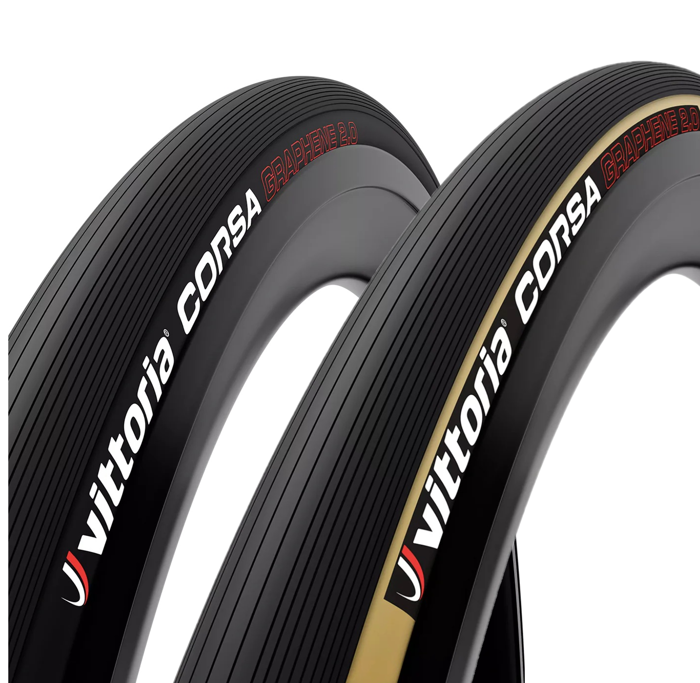 Reifen VITTORIA CORSA Graphene G2.0 700x25c TubeType Weich Schwarz *.