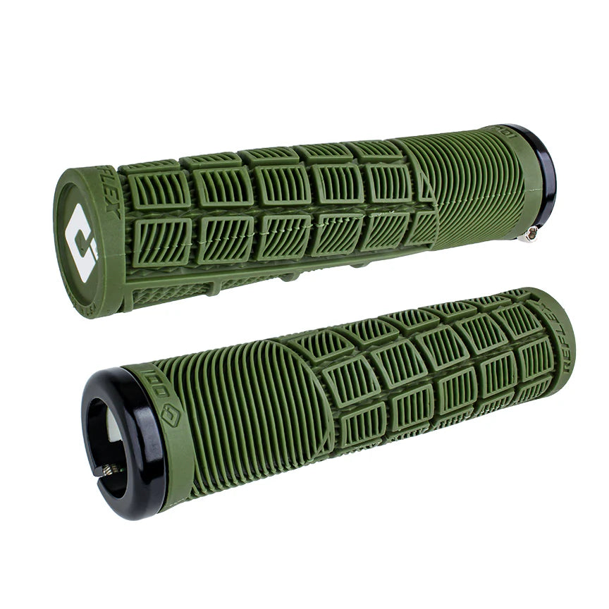 ODI REFLEX V2.1 Lock-on 135 mm Olive Grips