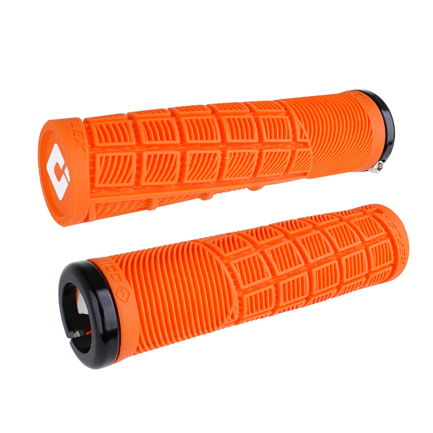 ODI REFLEX V2.1 Lock-on 135 mm Grips Orange