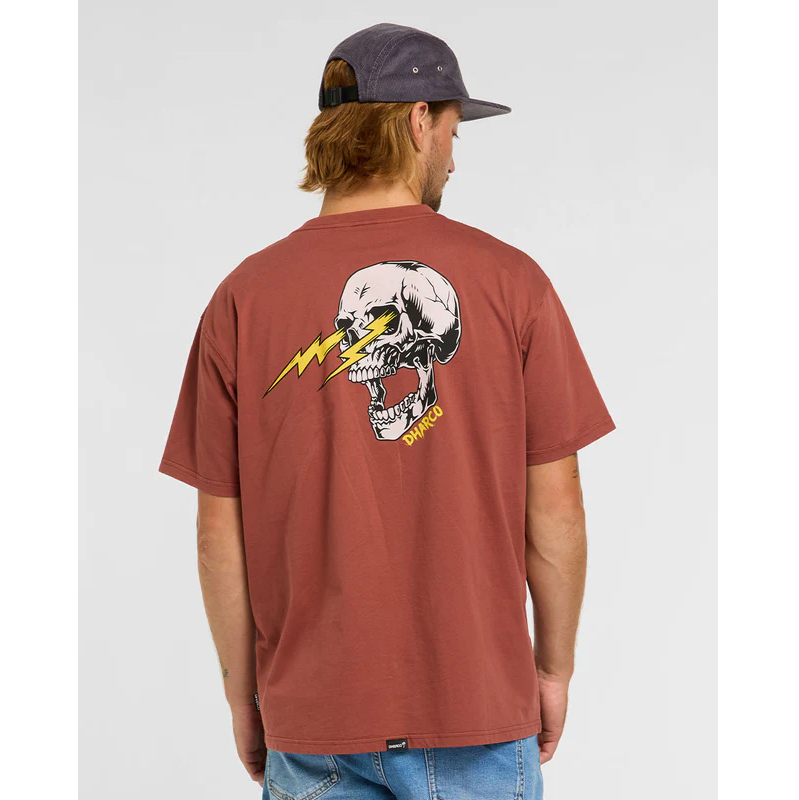 T-Shirt DAHRCO RUST Kurzarm Braun