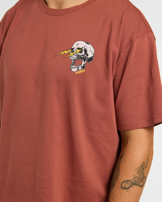 T-Shirt DAHRCO RUST Kurzarm Braun