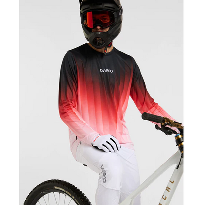 Trikot DHARCO RACE PRISM Langarm Rot