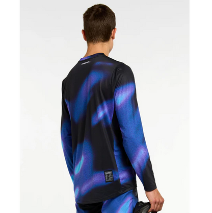 Trikot DHARCO RACE VORTEX Lange Ärmel Schwarz/Violett
