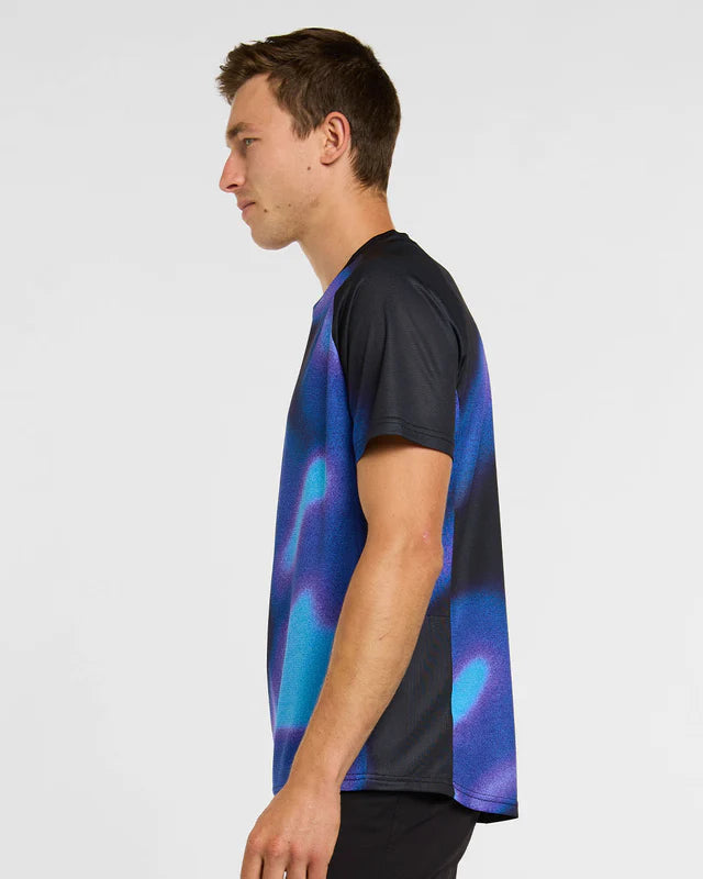 DHARCO VORTEX Trikot Kurzarm Schwarz/Violett