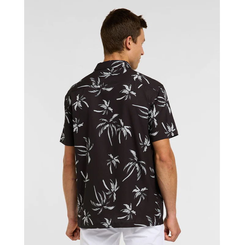 Hemd DHARCO TECH BOWEN Kurzarm Schwarz