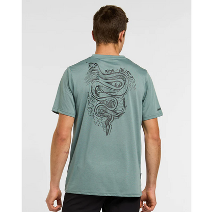 DHARCO TECH TEE ENVY Trikot Kurzarm Grün