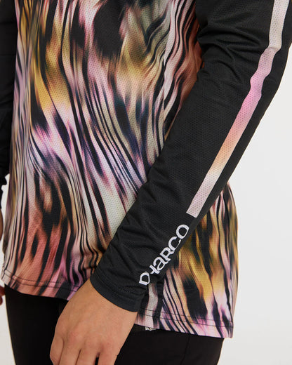 Trikot DHARCO RACE ACID SAFARI Langarm Damen Multi
