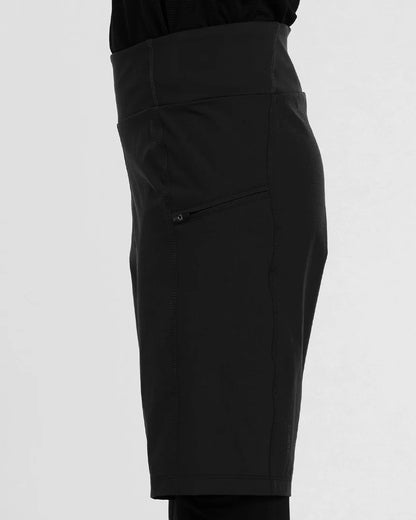 Short DHARCO TRAIL Damen Schwarz