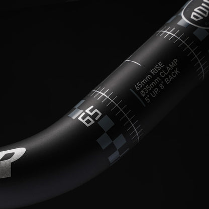 Lenker DMR ODUB Rise 65mm 780/800mm Schwarz