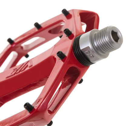 DMR V12 Plattpedale Rot