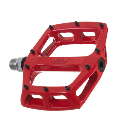 DMR V12 Plattpedale Rot