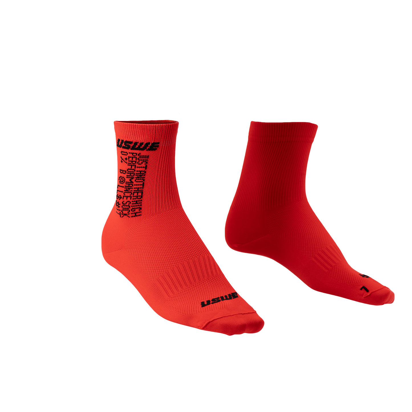 USWE X MTB Socken Rot