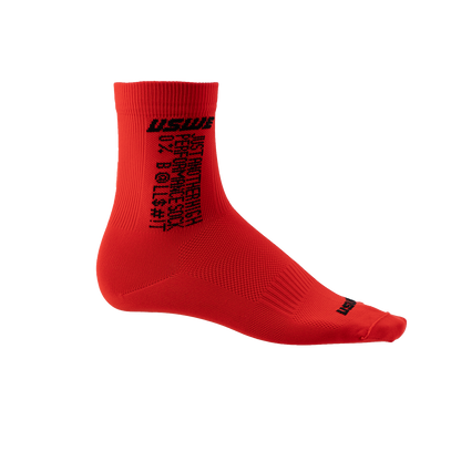 Socken USWE X MTB Rot