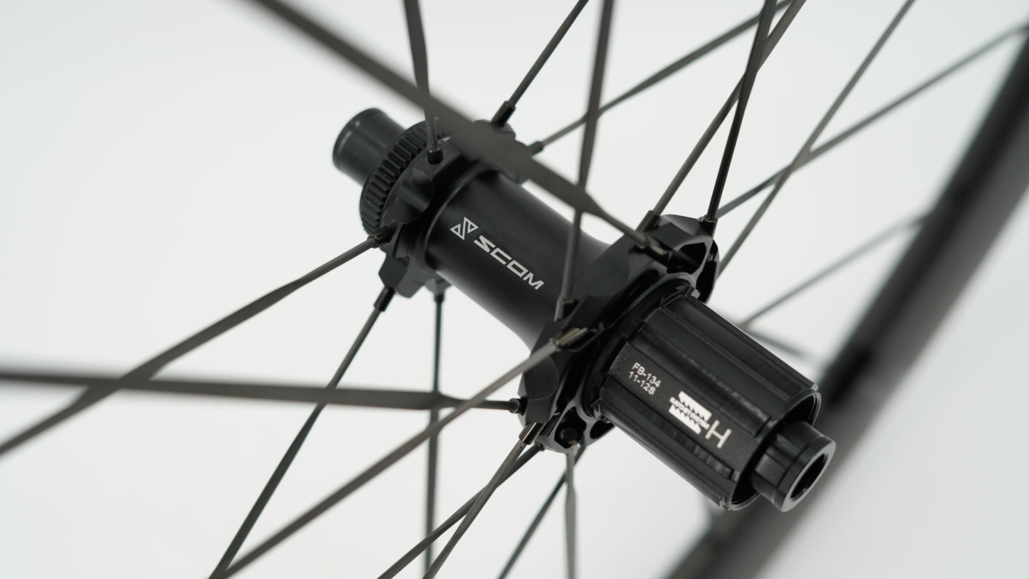 Laufradpaar SCOM RACE Tubeless Ready (Center Lock)