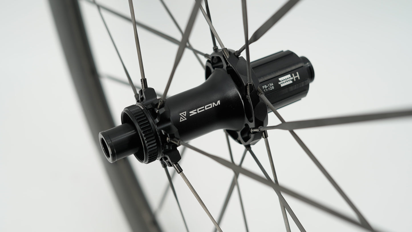 Laufradpaar SCOM RACE Tubeless Ready (Center Lock)