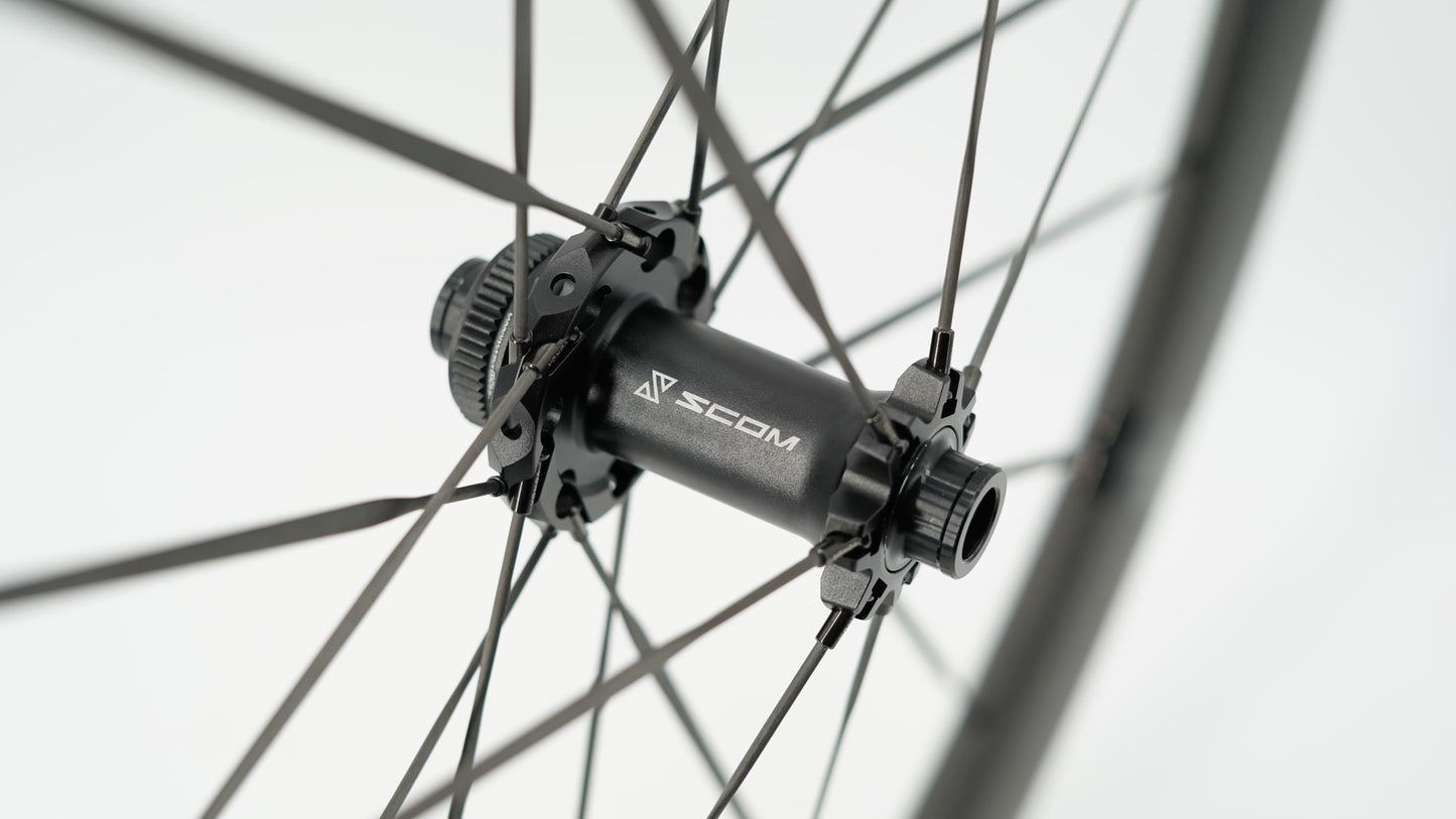 Laufradpaar SCOM RACE Tubeless Ready (Center Lock)