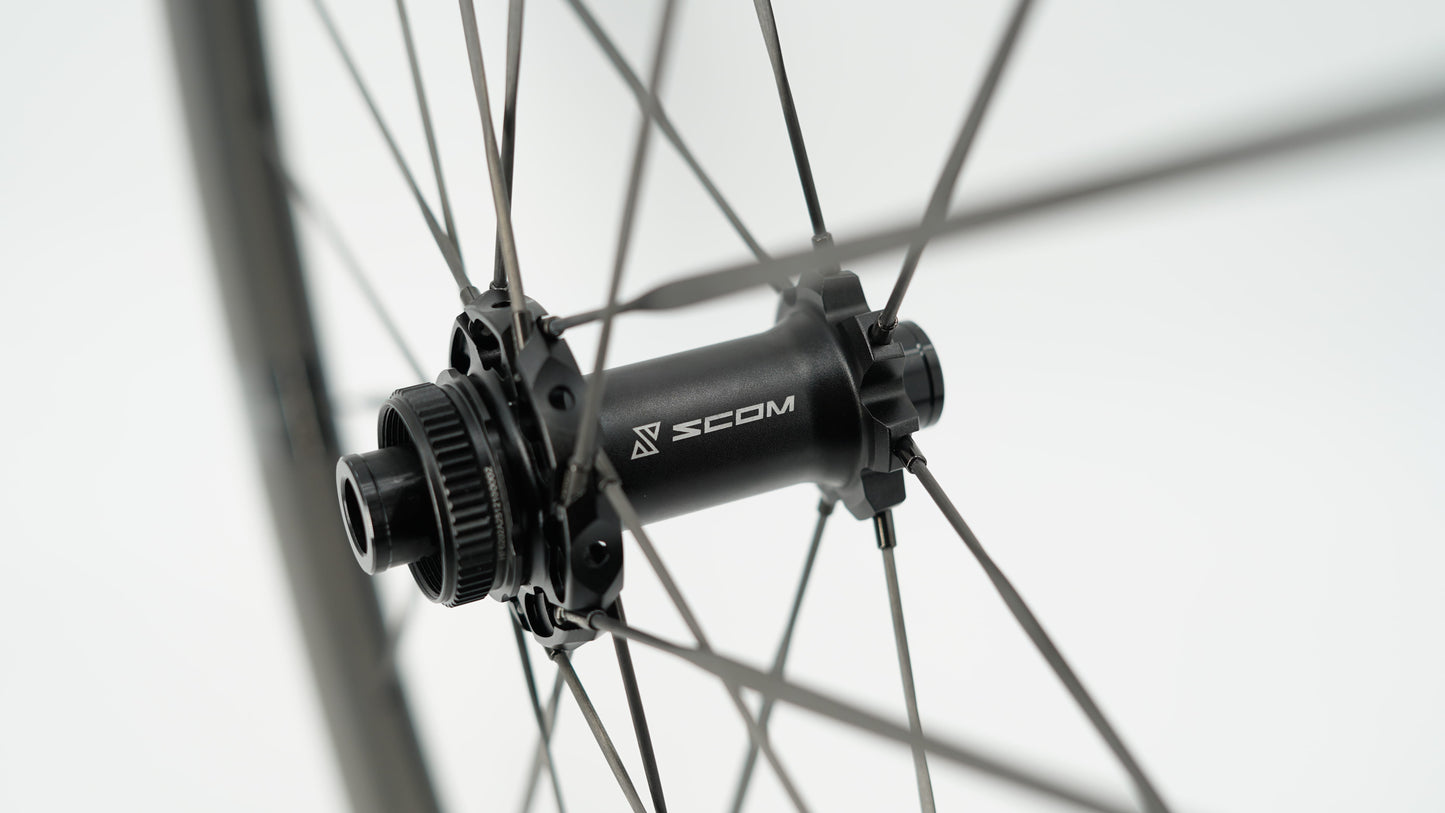 Laufradpaar SCOM RACE Tubeless Ready (Center Lock)