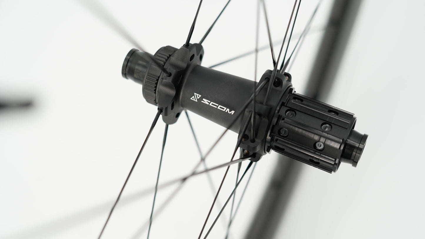 Laufradpaar SCOM EVO Tubeless Ready (Center Lock)
