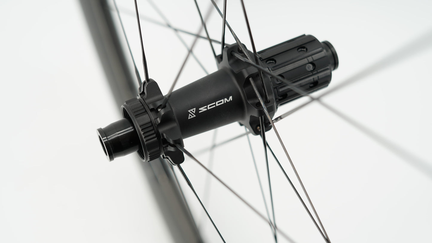 Laufradpaar SCOM EVO Tubeless Ready (Center Lock)