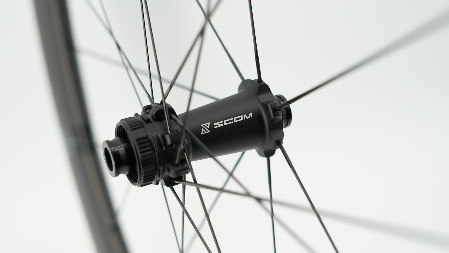 Laufradpaar SCOM EVO Tubeless Ready (Center Lock)