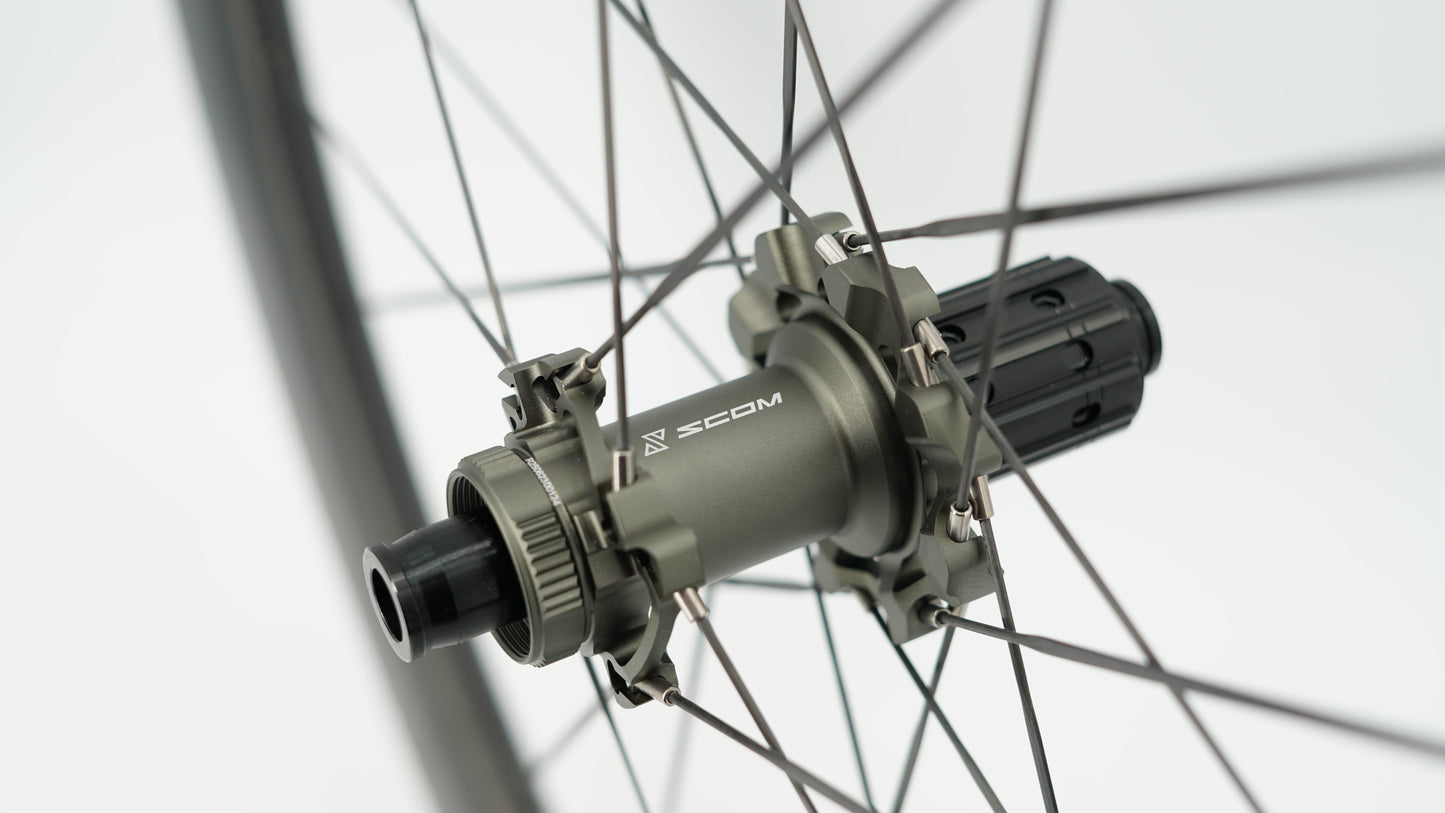 Laufradsatz SCOM ULTRA + Tubeless Ready (Center Lock)